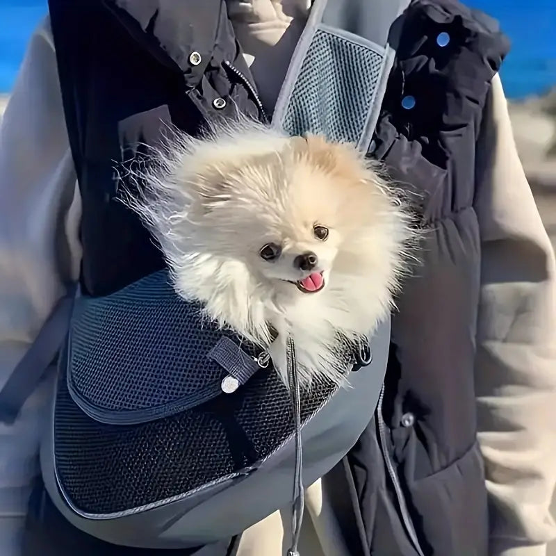 Pet Puppy Dog Carrier Backpack Travel Tote Shoulder Bag Mesh Sling Carry Pack