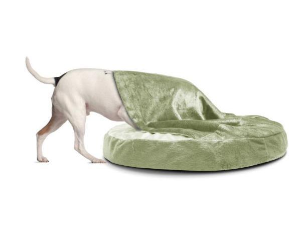 furhavenpetproductsfurhavenpetproducts Beds Micro-velvet Snuggery Orthopedic Dog Cave Bed