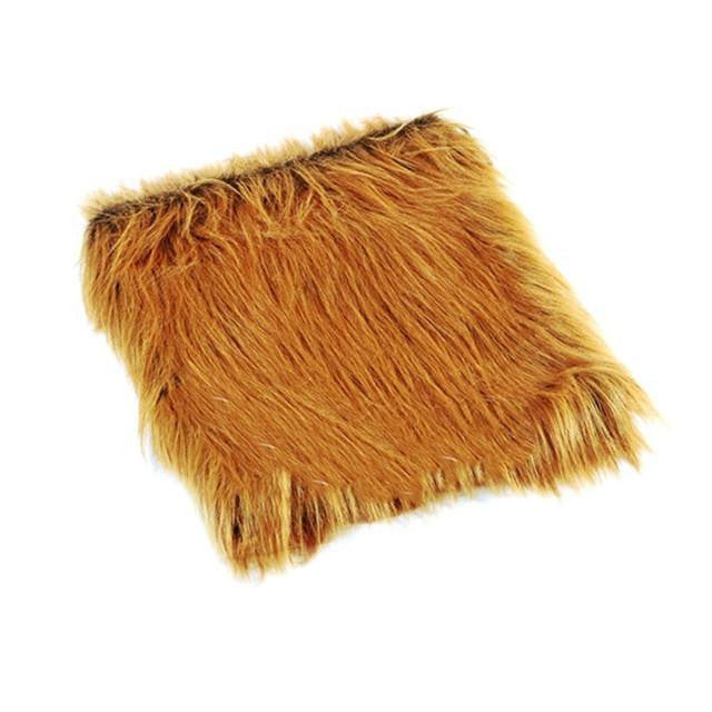 Paw Prime Faux Fur Pet Fancy Dress UP Costume Halloween Lion Mane Wig