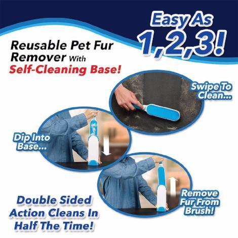 Paw Prime Pet Fur & Lint Remover - The Last Lint Roller You'll Ever Need