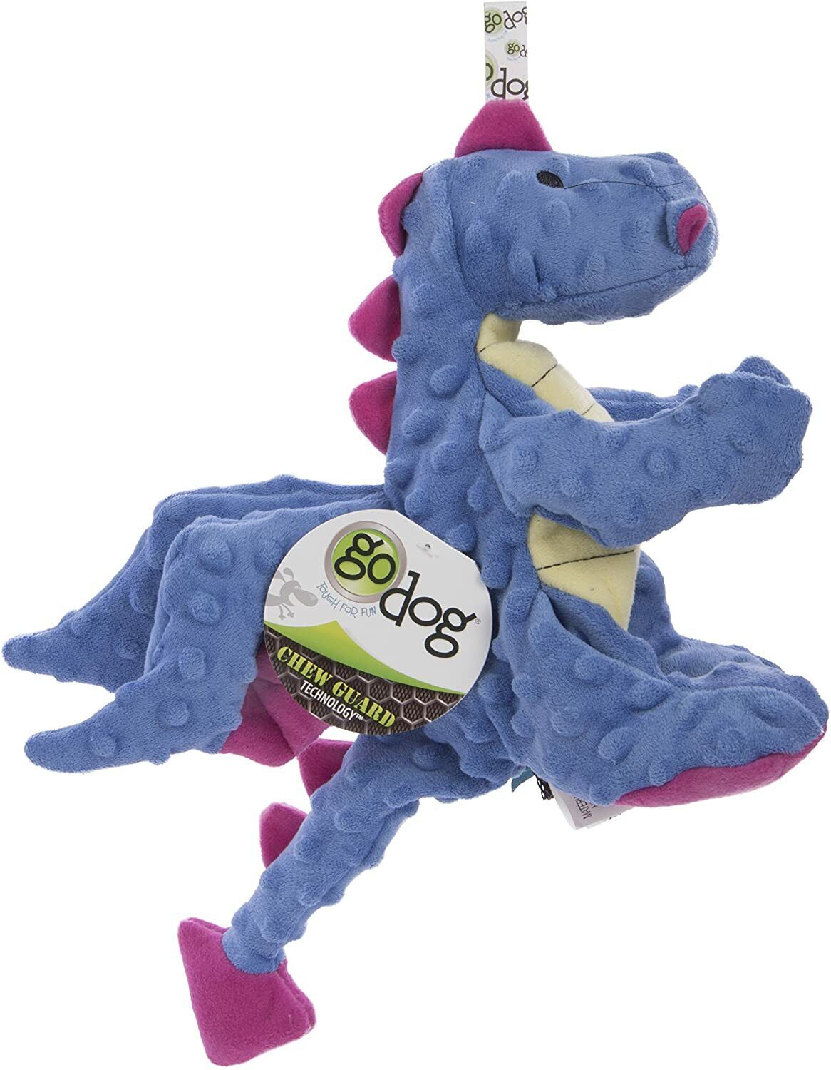 Roar into Playtime with the Dragon Periwinkle Large Dog Toy