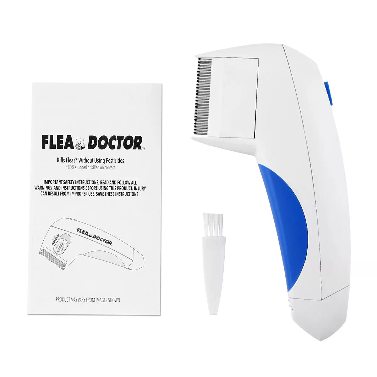 Effortlessly Remove Fleas and Lice with our Professional Electric Pet Comb