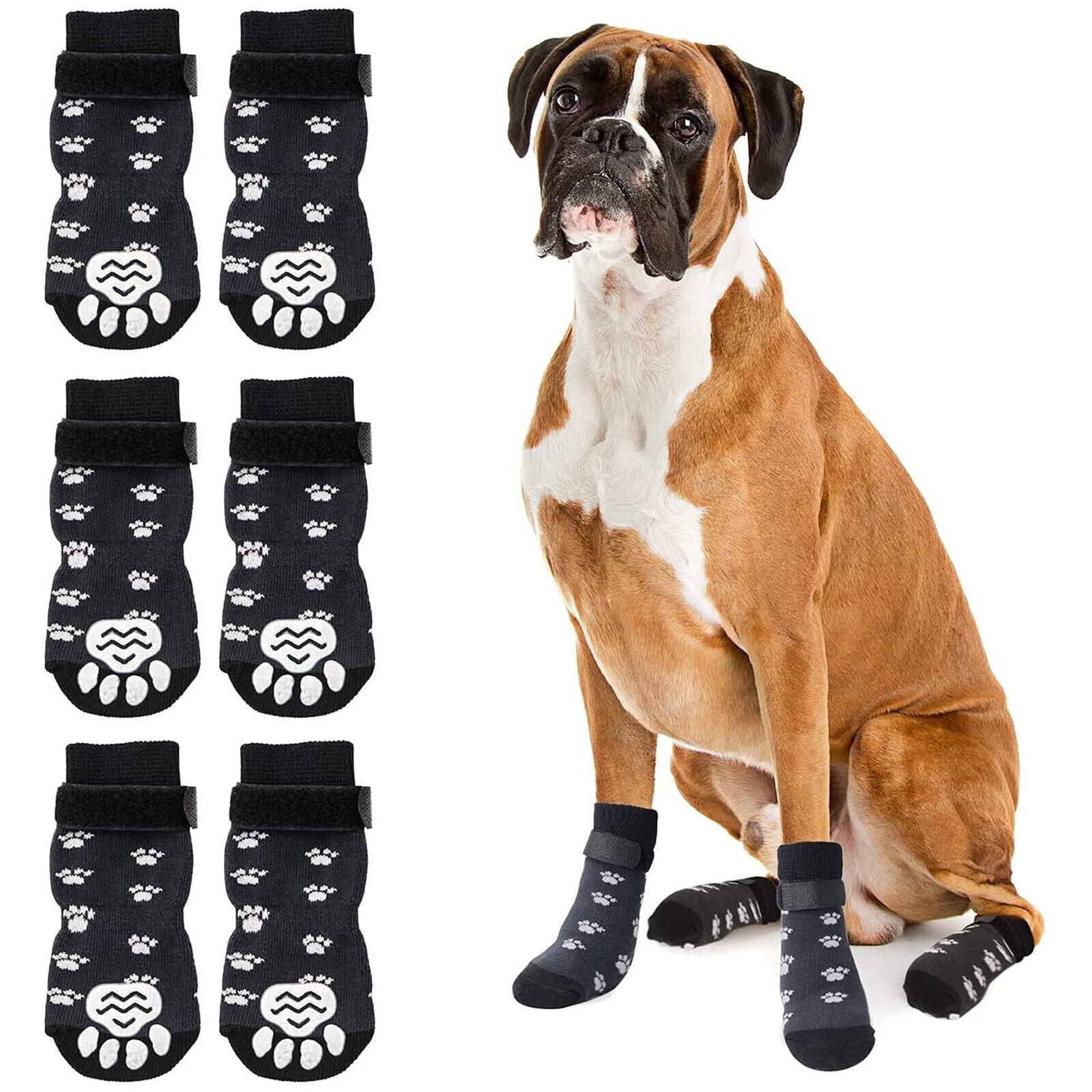 Happy Paws: Anti-Slip Pet Dog Shoes