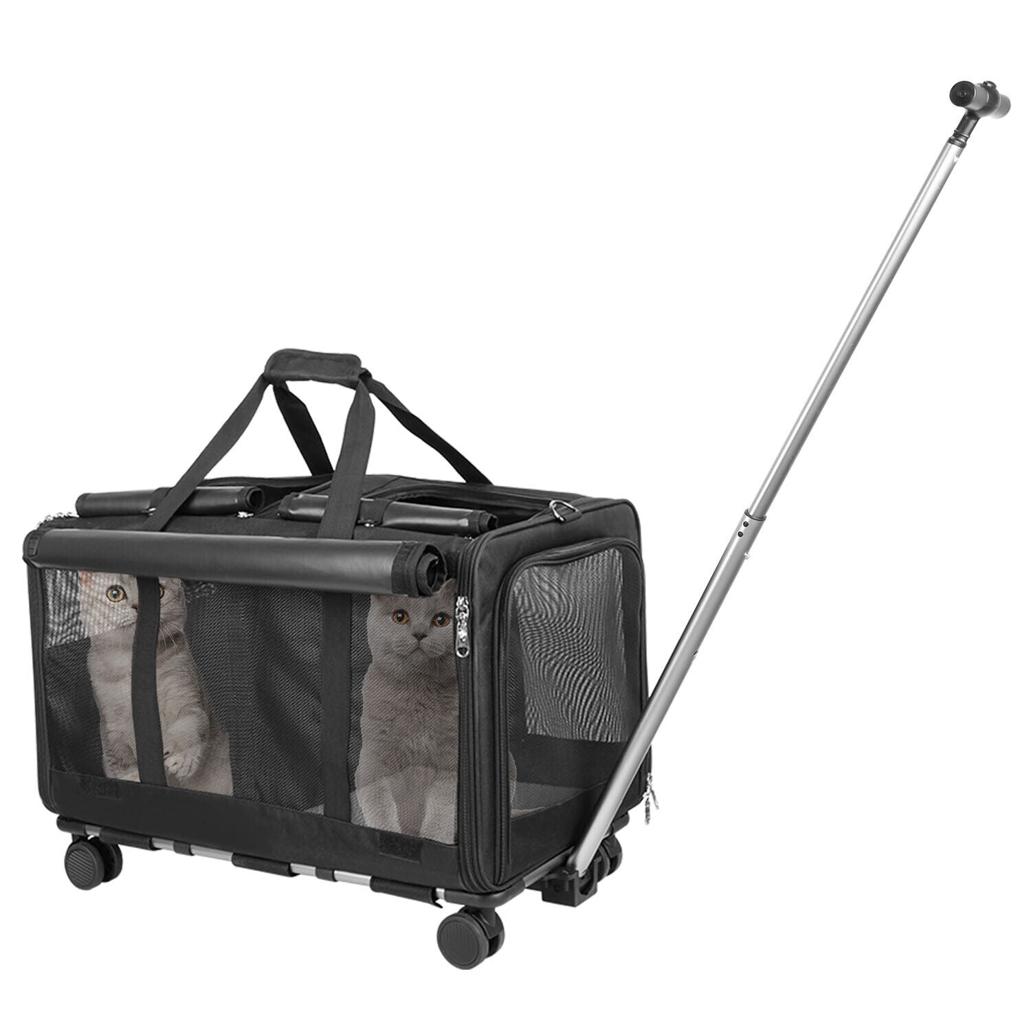Paw Prize Rolling Pet Carrier Airline Approved