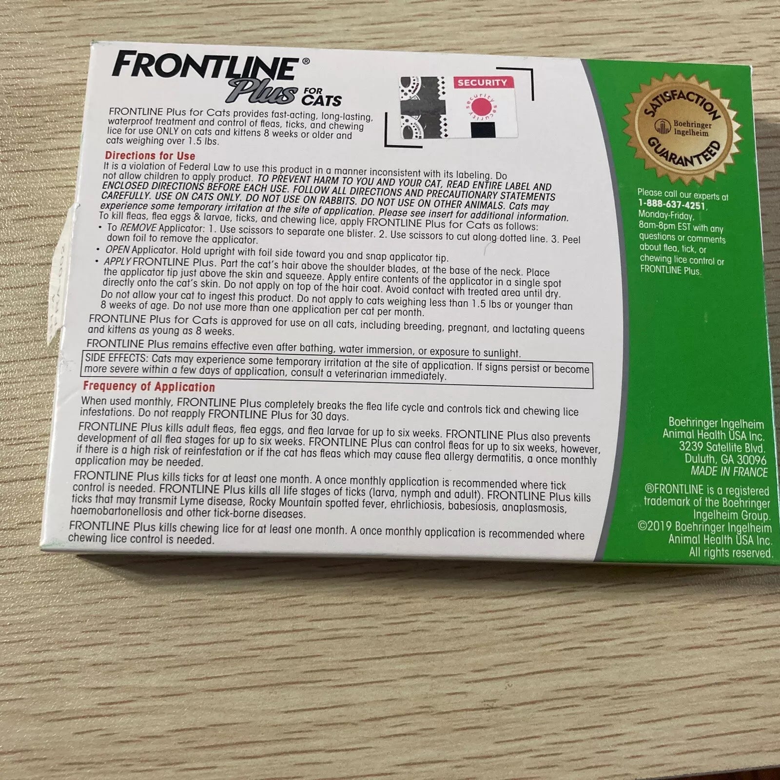 Protect Your Feline Friend: FRONTLINE Plus Flea & Tick Treatment for Cats and Kittens