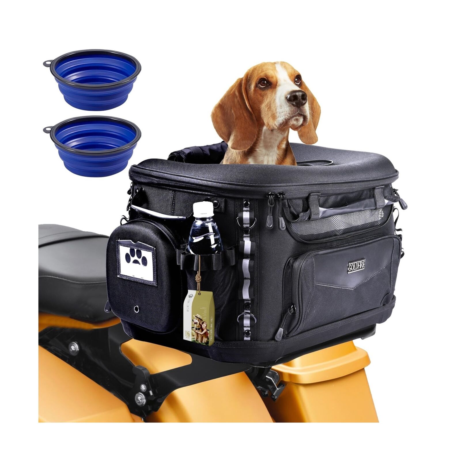 Paw Prize Motorcycle Dog Carrier, Portable Cat Carrier