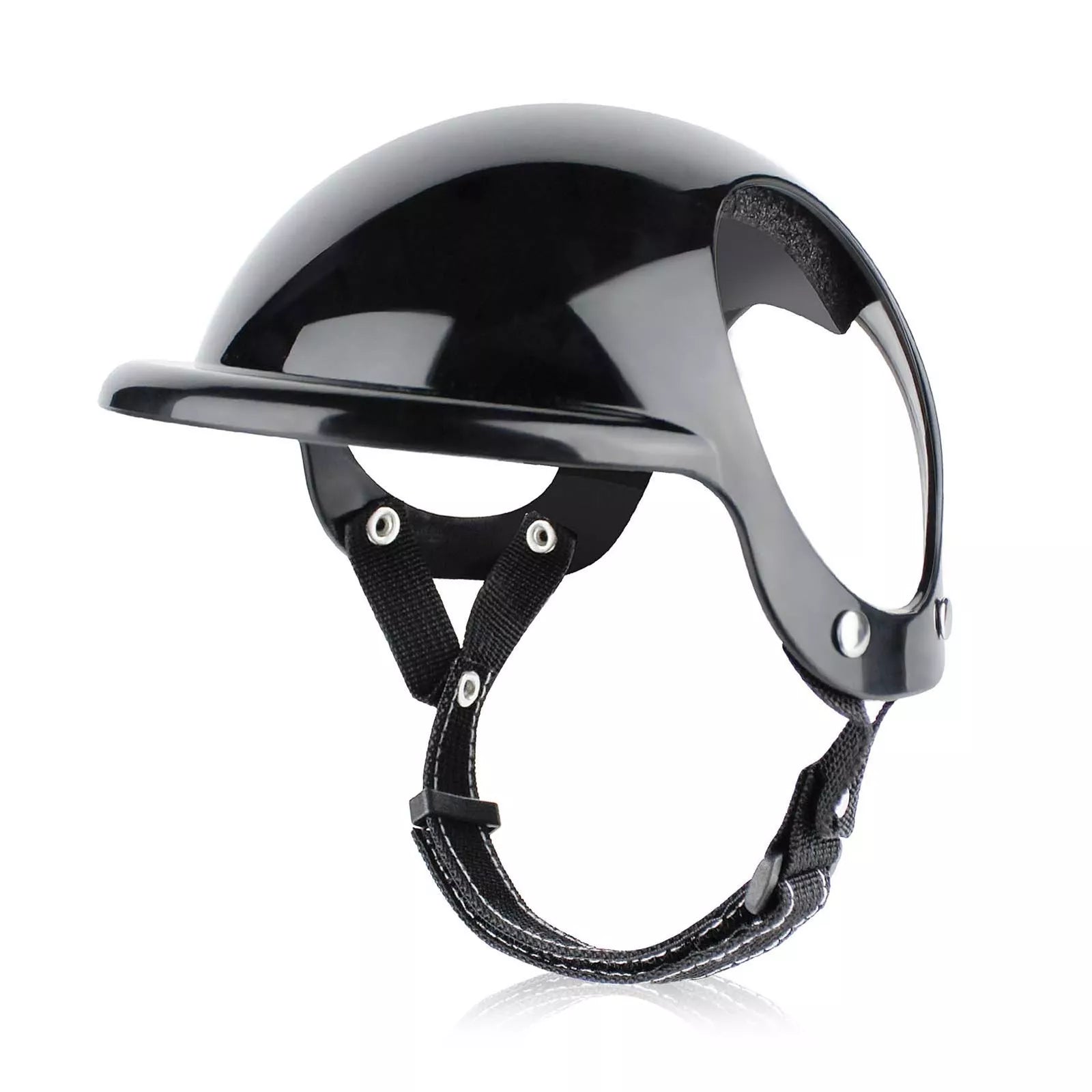 Small Dog Cat Helmet Hat for Outdoor Adventures, Motorcycle Rides, and Bike Trips